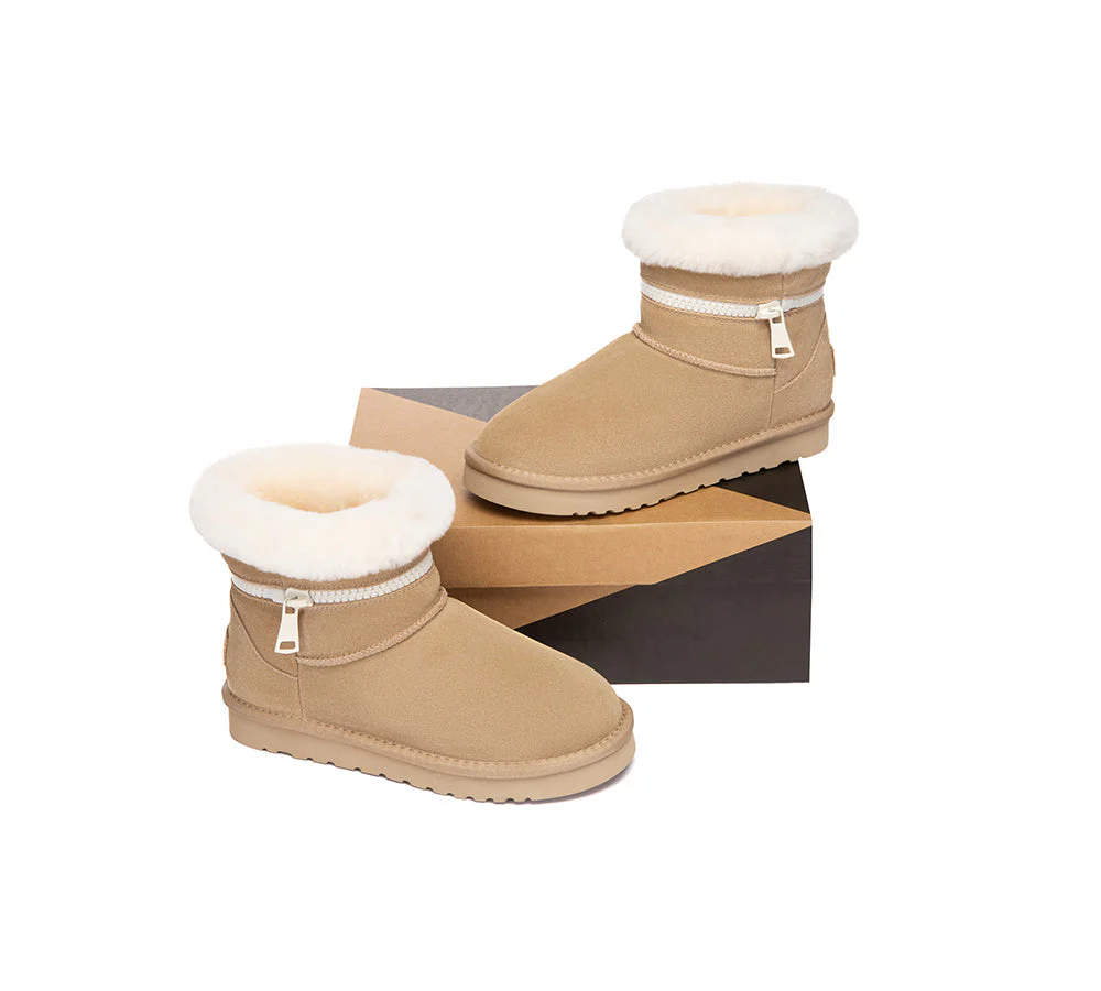 AUSTRALIAN SHEPHERD? UGG Boots Sheepskin Wool Shearling Ankle Lienn