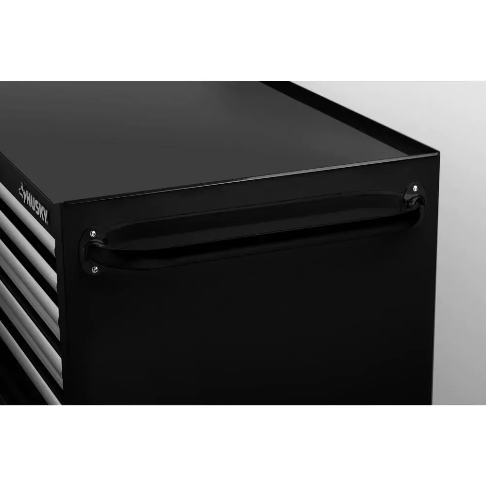 36 IN. W 6-DRAWER, DEEP TOOL CHEST CABINET IN GLOSS BLACK