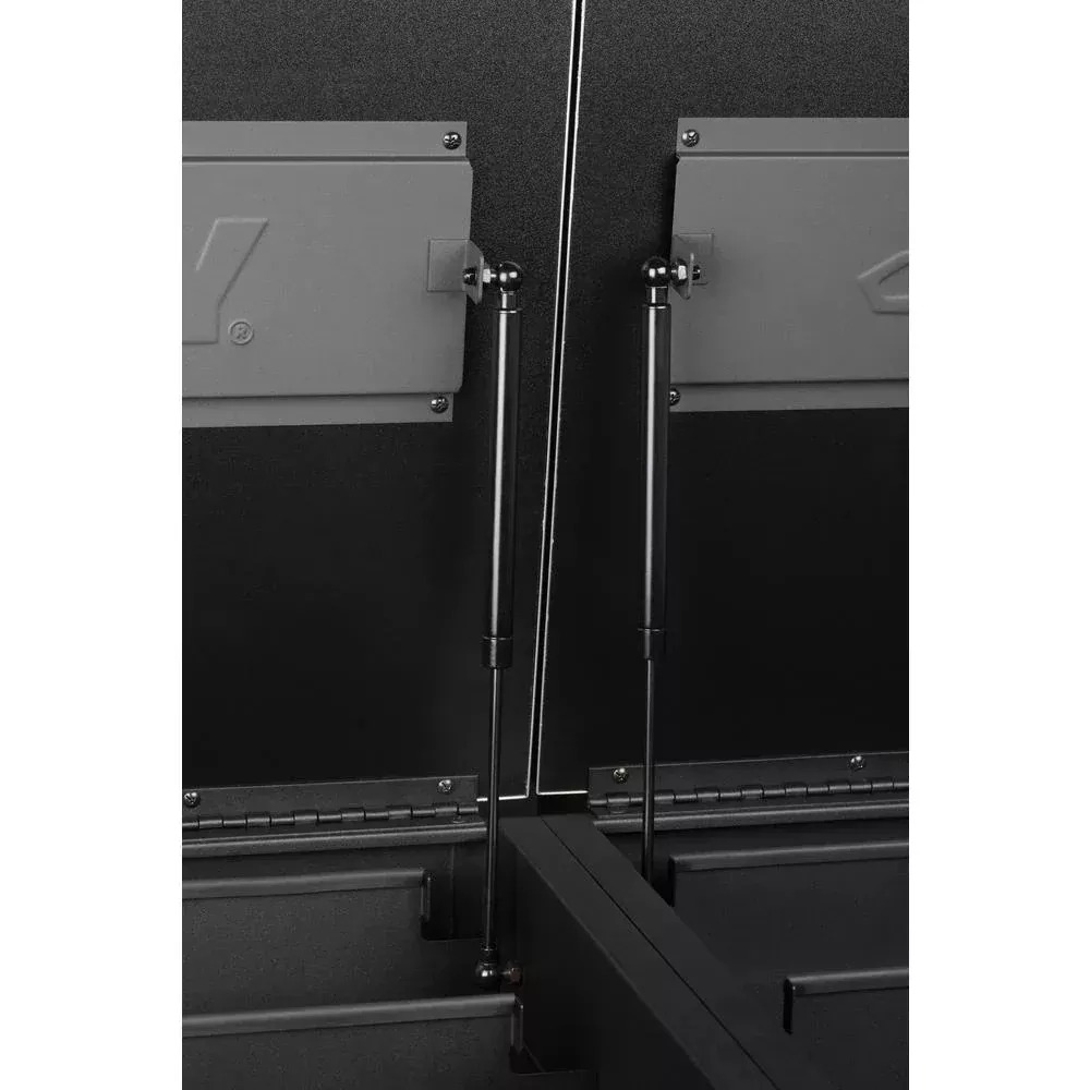 HEAVY-DUTY 63 IN. W 11-DRAWER, DEEP TOOL CHEST MOBILE WORKBENCH IN MATTE BLACK WITH FLIP-TOP STAINLESS STEEL TOP