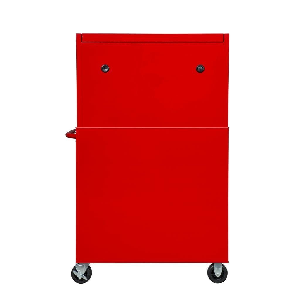 36 in. 12-Drawer Tool Chest and Cabinet combo in Gloss Red