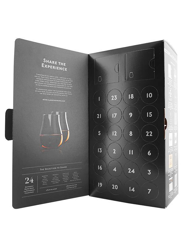 24 Days of Rum World Tour Rum Tasting Box Gift Set