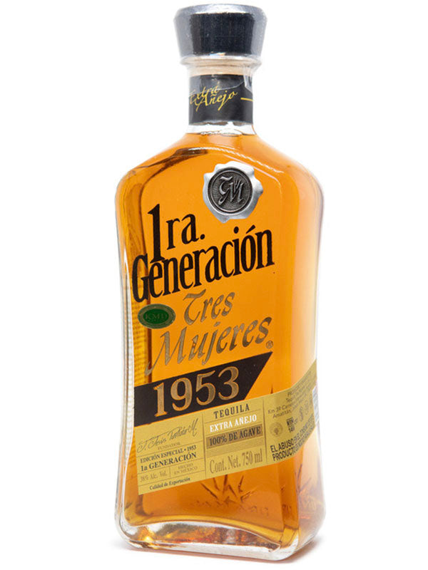 Tres Mujeres Extra Anejo Primera Generacion 1953 Tequila