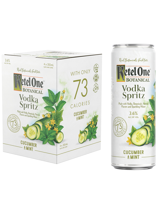 Ketel One Botanical Cucumber & Mint Vodka Spritz