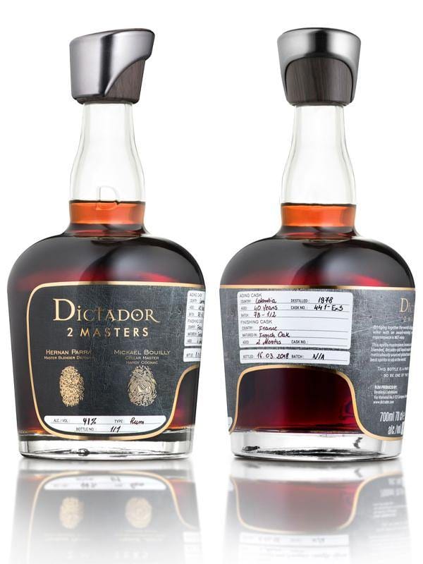 Dictador 2 Masters Hardy Cognac 1984 Edition Rum