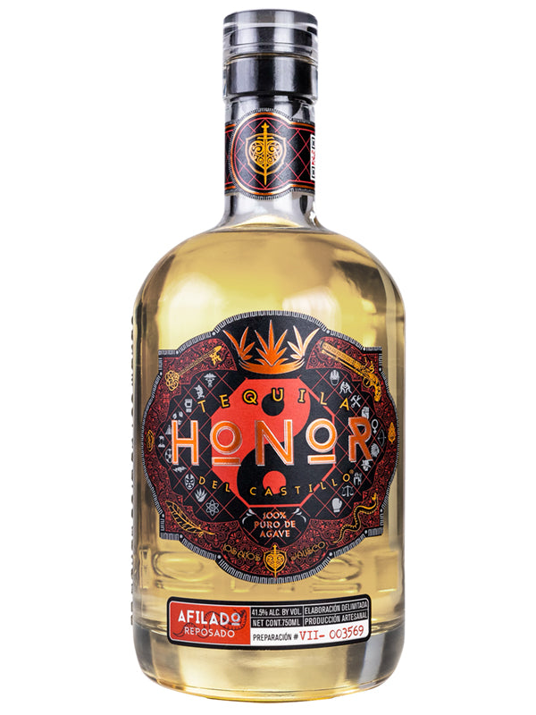 Tequila Honor del Castillo Afilado Reposado
