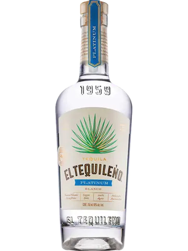 El Tequileno Platinum Blanco Tequila