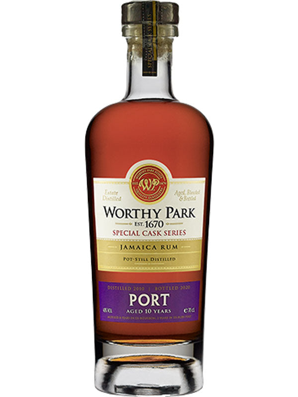 Worthy Park Special Cask Series Jamaica Rum Port 2010