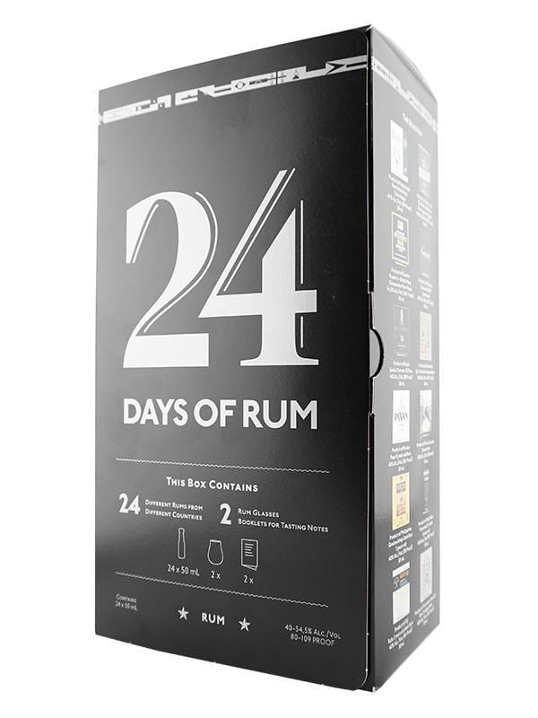 24 Days of Rum World Tour Rum Tasting Box Gift Set
