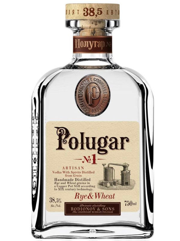 Polugar No. 1 Rye and Wheat Vodka