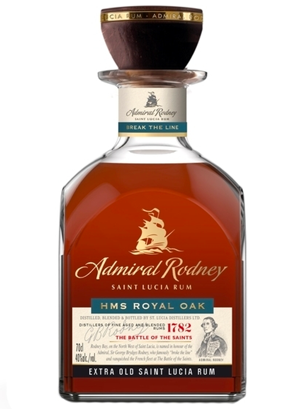 Admiral Rodney HMS Royal Oak Saint Lucia Rum