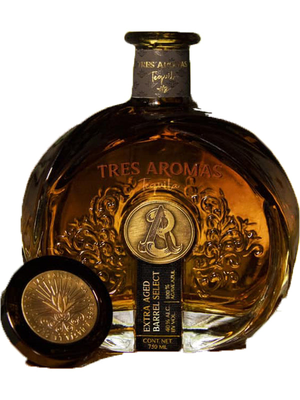 Tres Aromas Extra Anejo Barrel Select Tequila