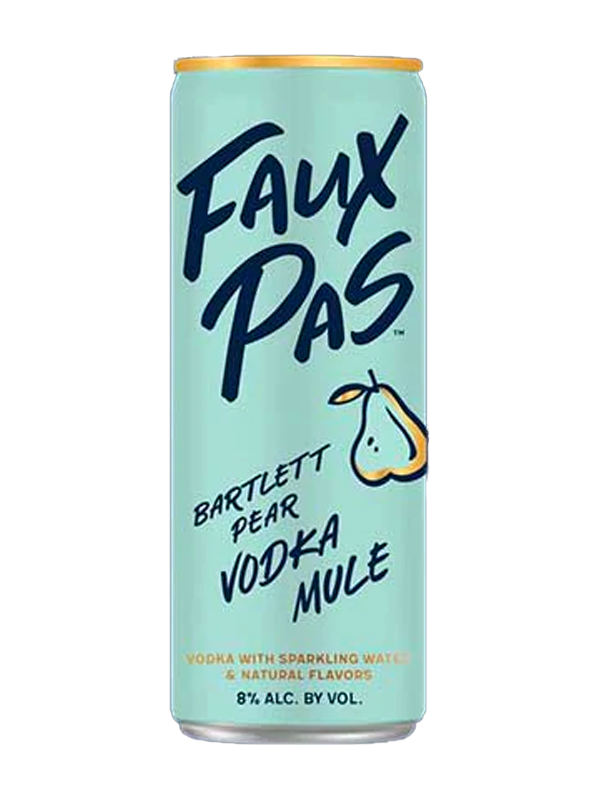 Faux Pas Bartlett Pear Vodka Mule