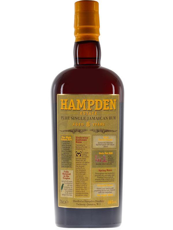Hampden Estate 8 Year Old Pure Single Jamaican Rum