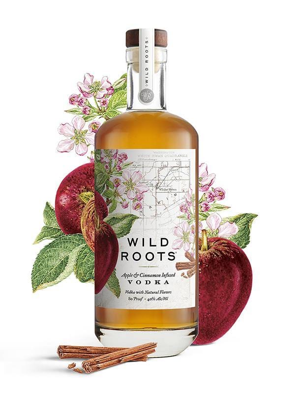 Wild Roots Apple & Cinnamon Infused Vodka