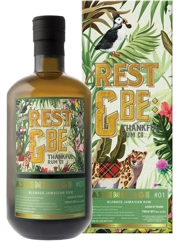 Rest & Be Thankful Assemblage #1 13 Year Old Jamaican Rum
