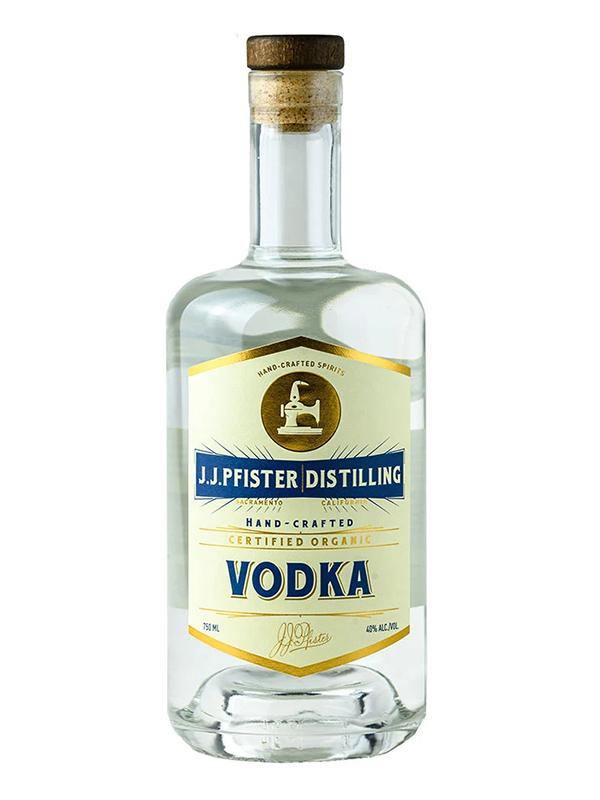 J.J. Pfister Distilling Organic Vodka