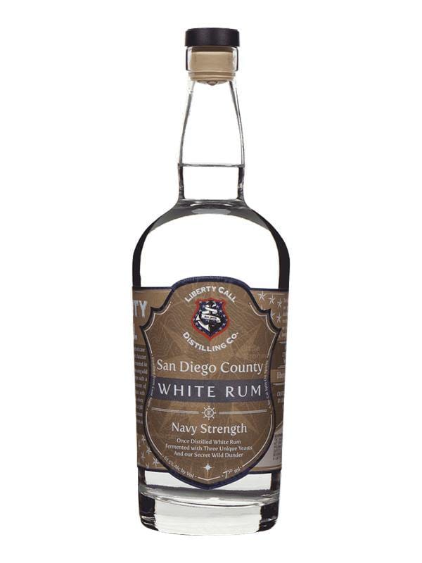 Liberty Call San Diego County Navy Strength White Rum
