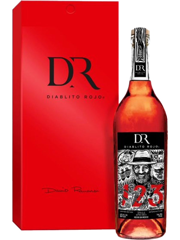 123 Organic Extra Anejo Diablito Rojo Tequila