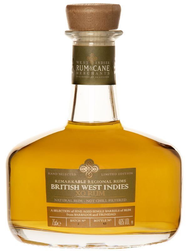 Rum & Cane Merchants British West Indies XO Rum