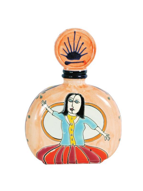 Los Azulejos Anejo Tequila Picasso Masterpiece Collection Orange