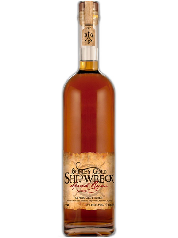Brinley Gold Shipwreck Spiced Rum