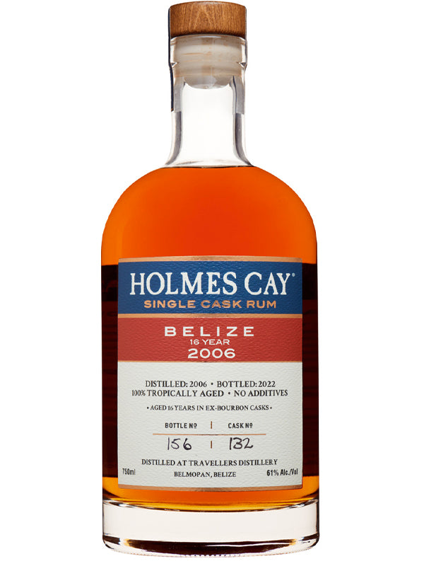 Holmes Cay Single Cask Belize 2006 16 Year Old Rum