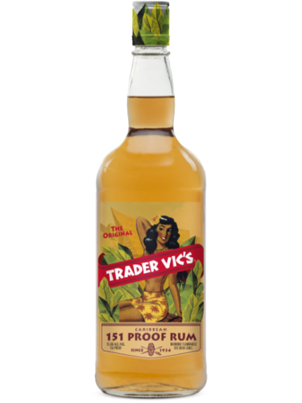 Trader Vic's Overproof 151 Rum 1L