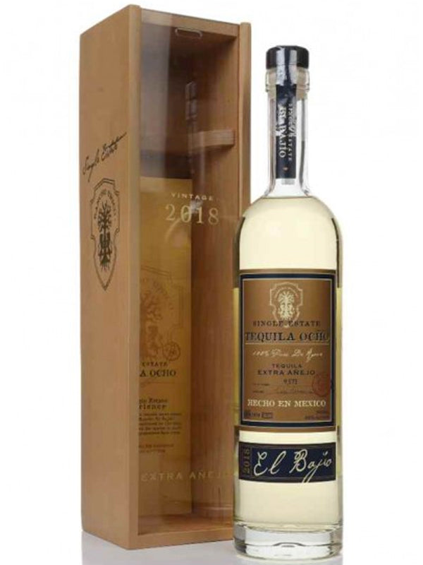 Tequila Ocho Single Estate Extra Anejo 'El Bajio' 2018