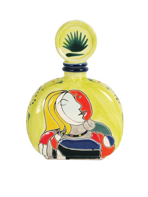 Los Azulejos Anejo Tequila Picasso Masterpiece Collection Green