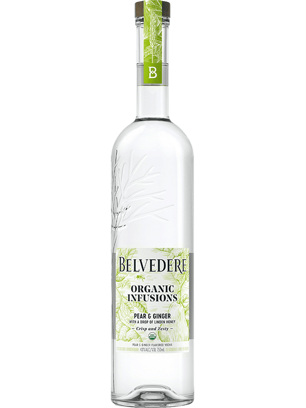 Belvedere Vodka Organic Infusions Pear & Ginger