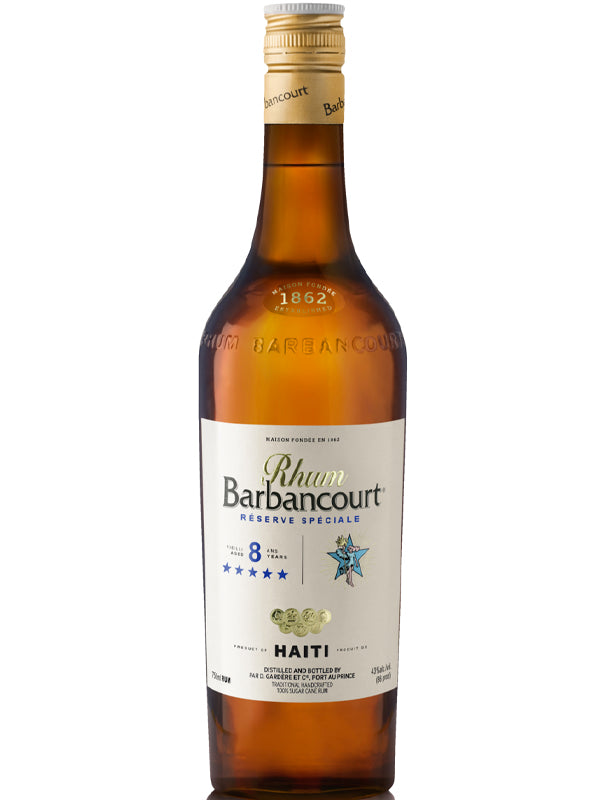 Rhum Barbancourt 5 Star Reserve Especiale 8 Year Old Rum