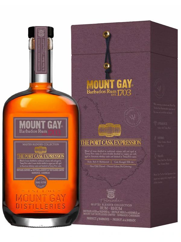 Mount Gay Master Blender Collection #3: Port Cask Expression Rum