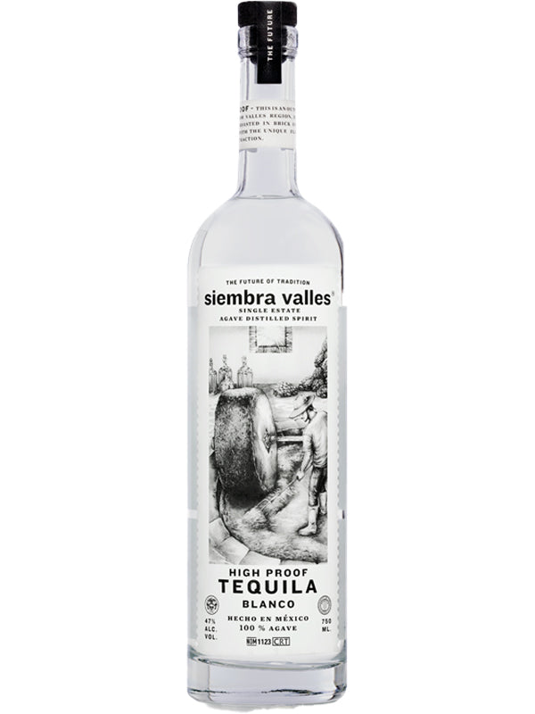 Siembra Valles High Proof Blanco Tequila