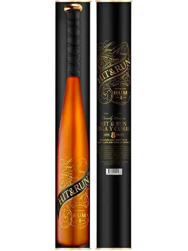 Hit & Run 8 Year Dominican Rum Baseball Bat