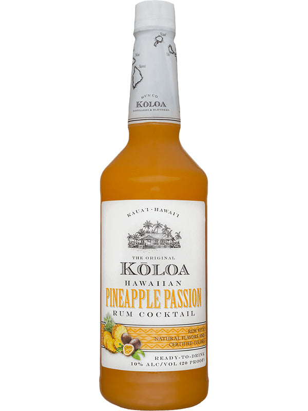 Koloa Hawaiian Pineapple Passion Rum Cocktail 1L