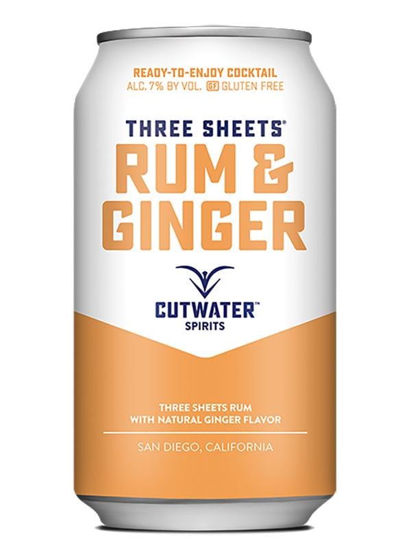 Cutwater Spirits Three Sheets Rum & Ginger