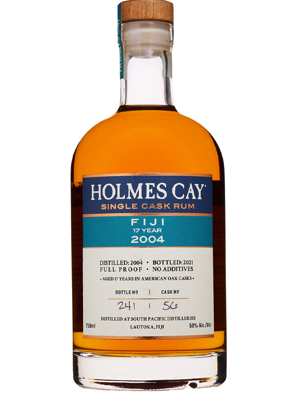 Holmes Cay Single Cask Rum Fiji 17 Year 2004