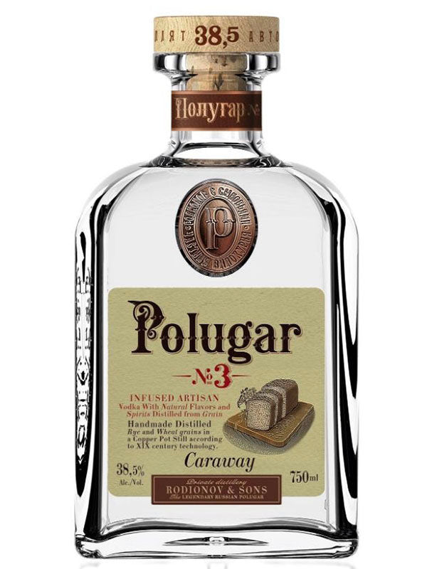 Polugar No. 3 Caraway Vodka
