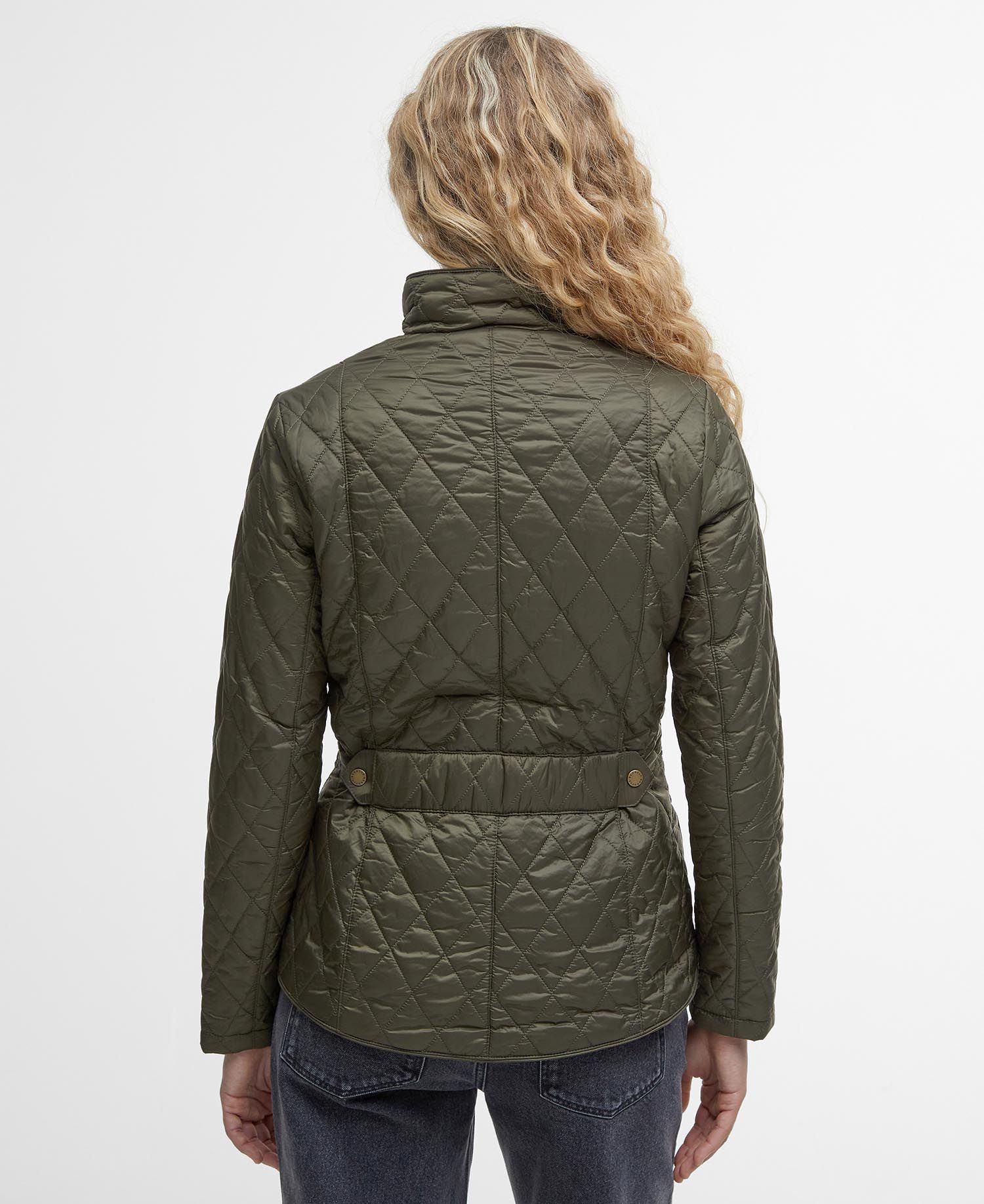 Barbour Flyweight Cavalry Quilt Olive