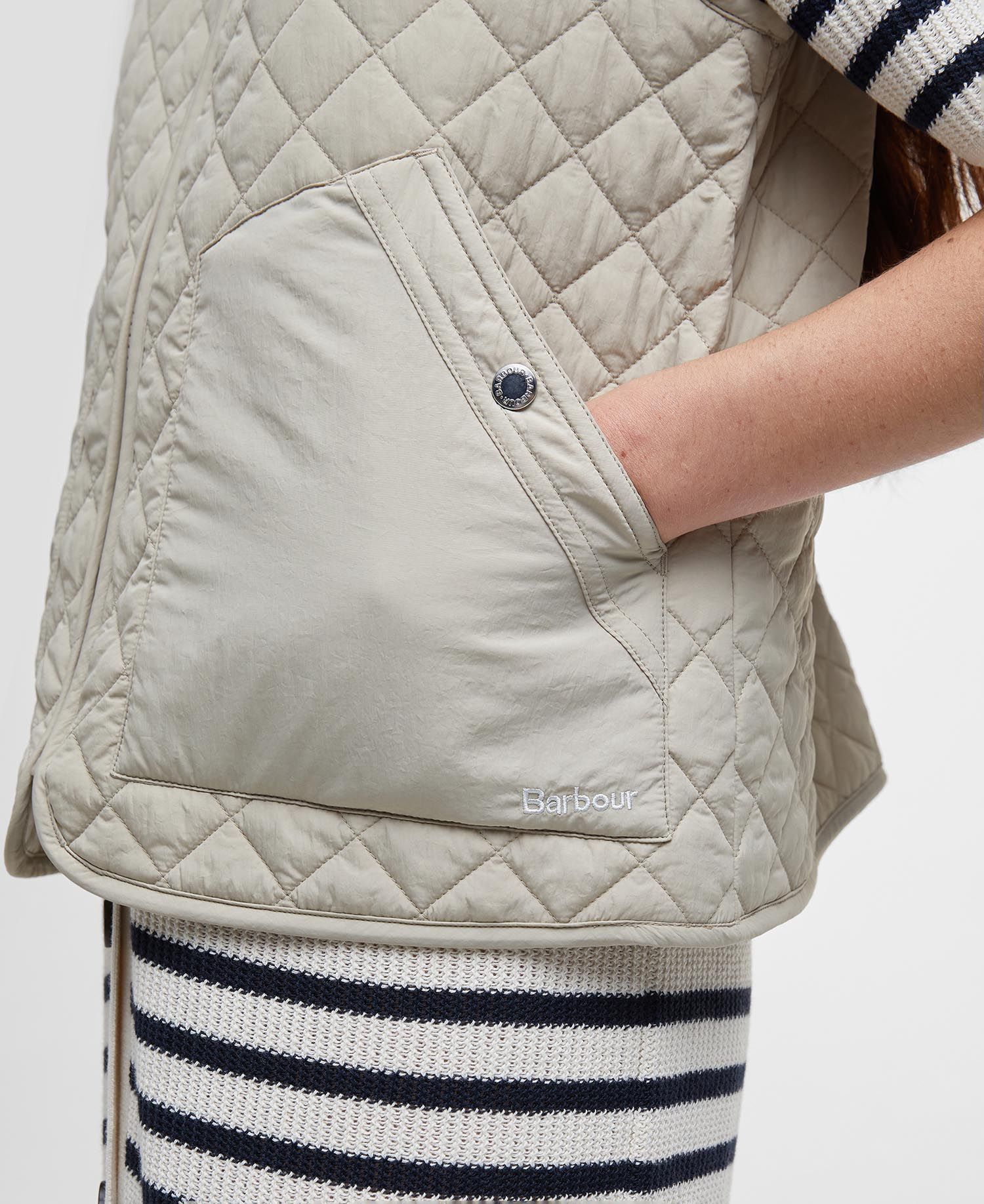 Barbour Louise Gilet Light Sand