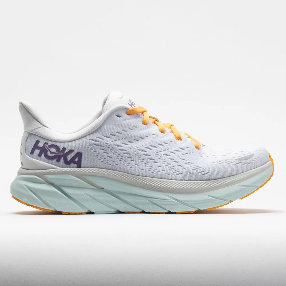 HOKA Clifton 8 Women's Blanc de Blanc/White