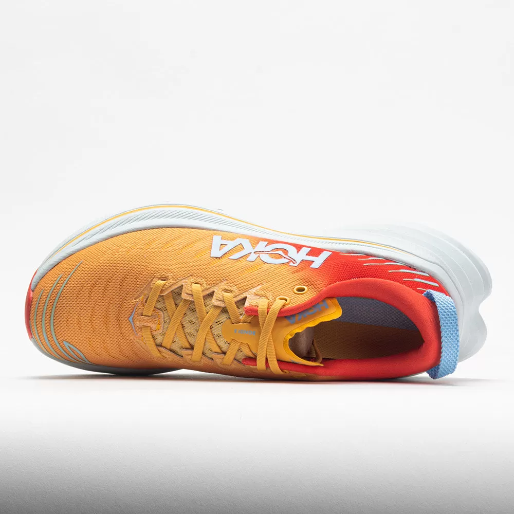 HOKA Bondi X Men's Fiesta/Amber Yellow