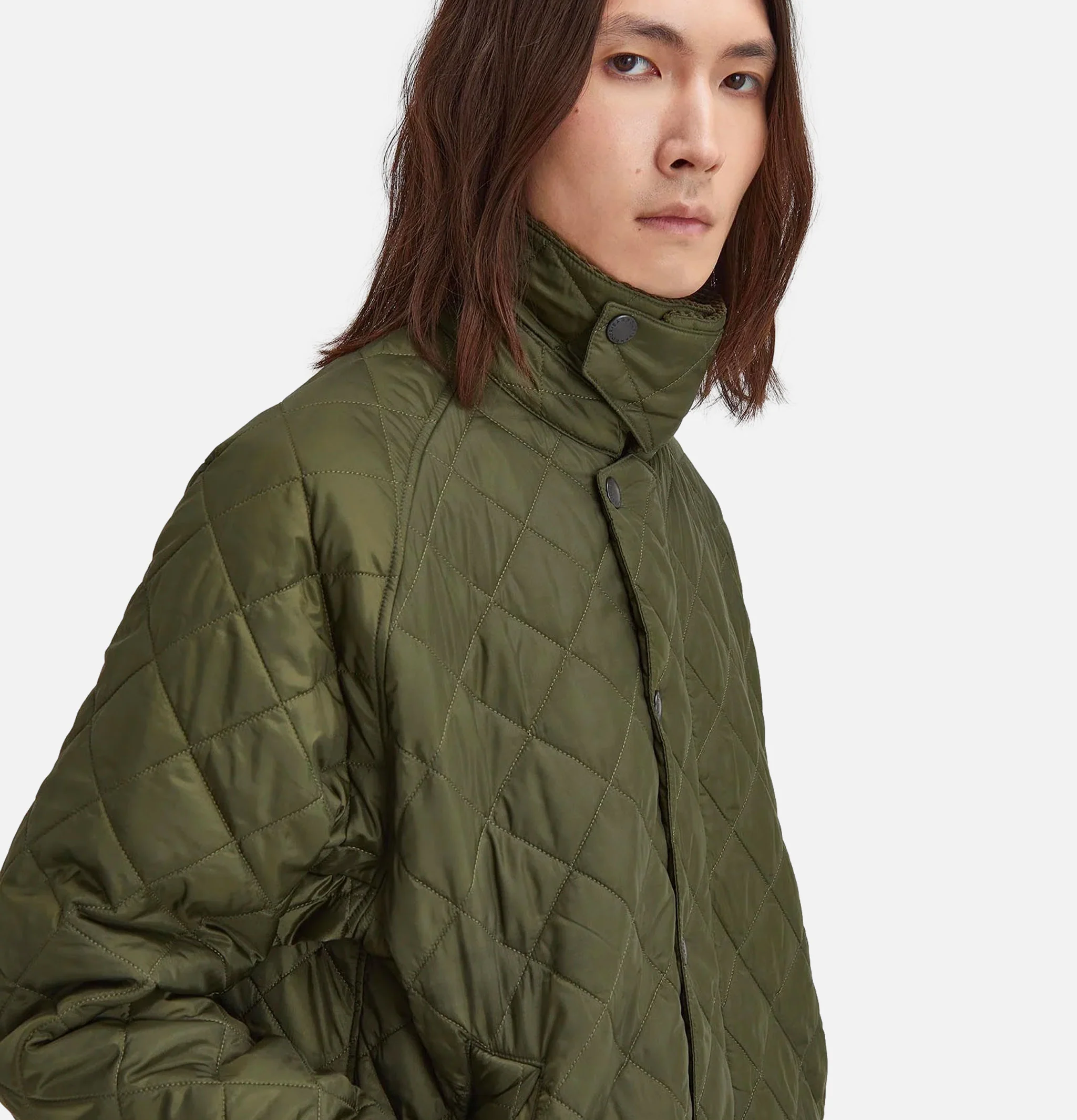 Barbour Transport Quilted Jacket Olive
