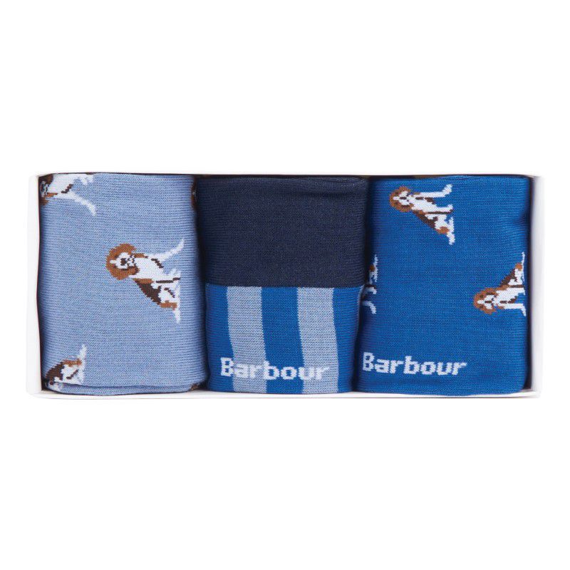 Barbour Beagle Dog Sock Set