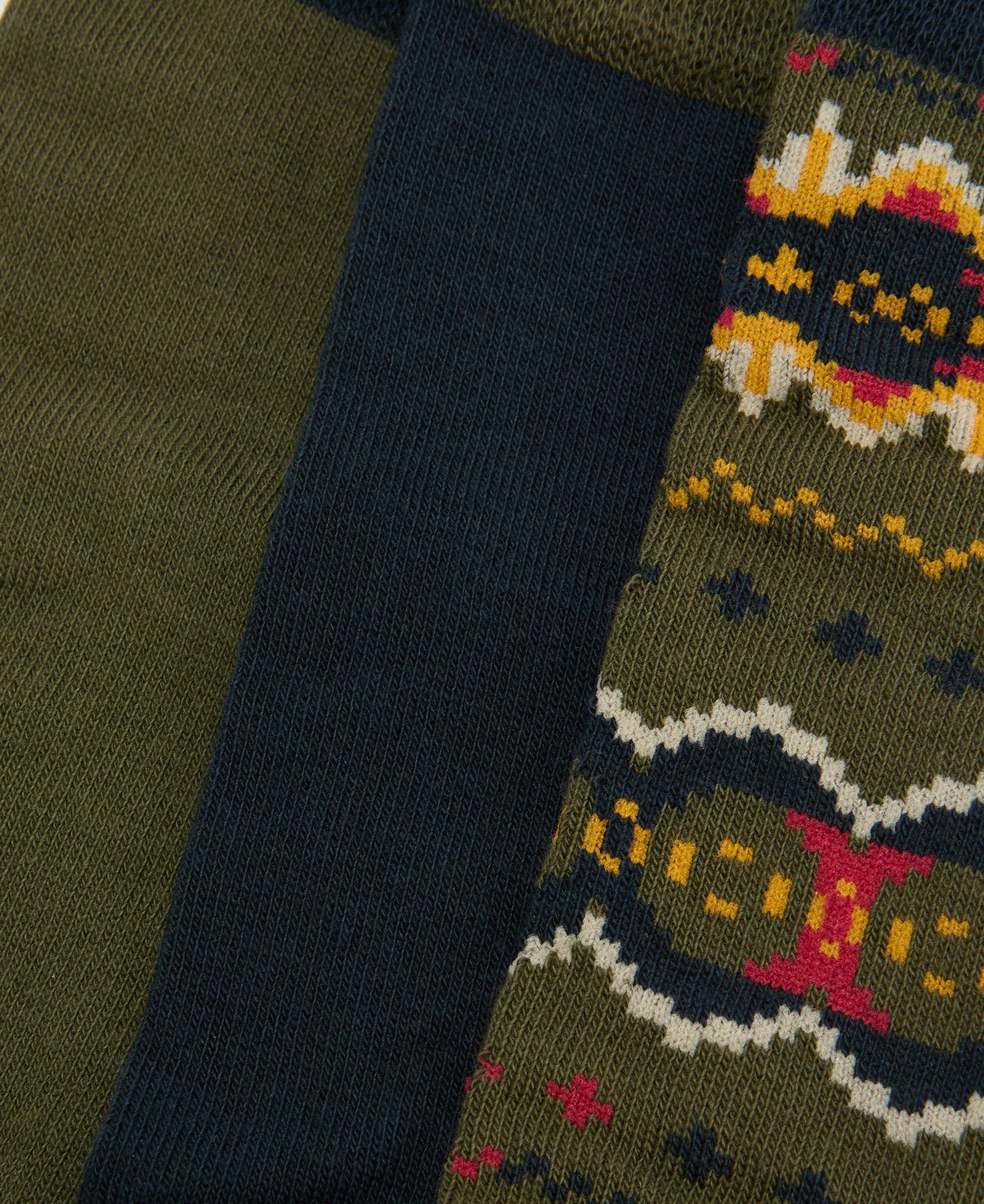 Barbour Fair Isle Sock Gift Box