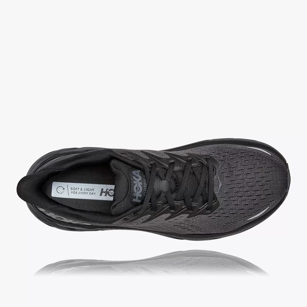 Women's Clifton 8 - Black / Black