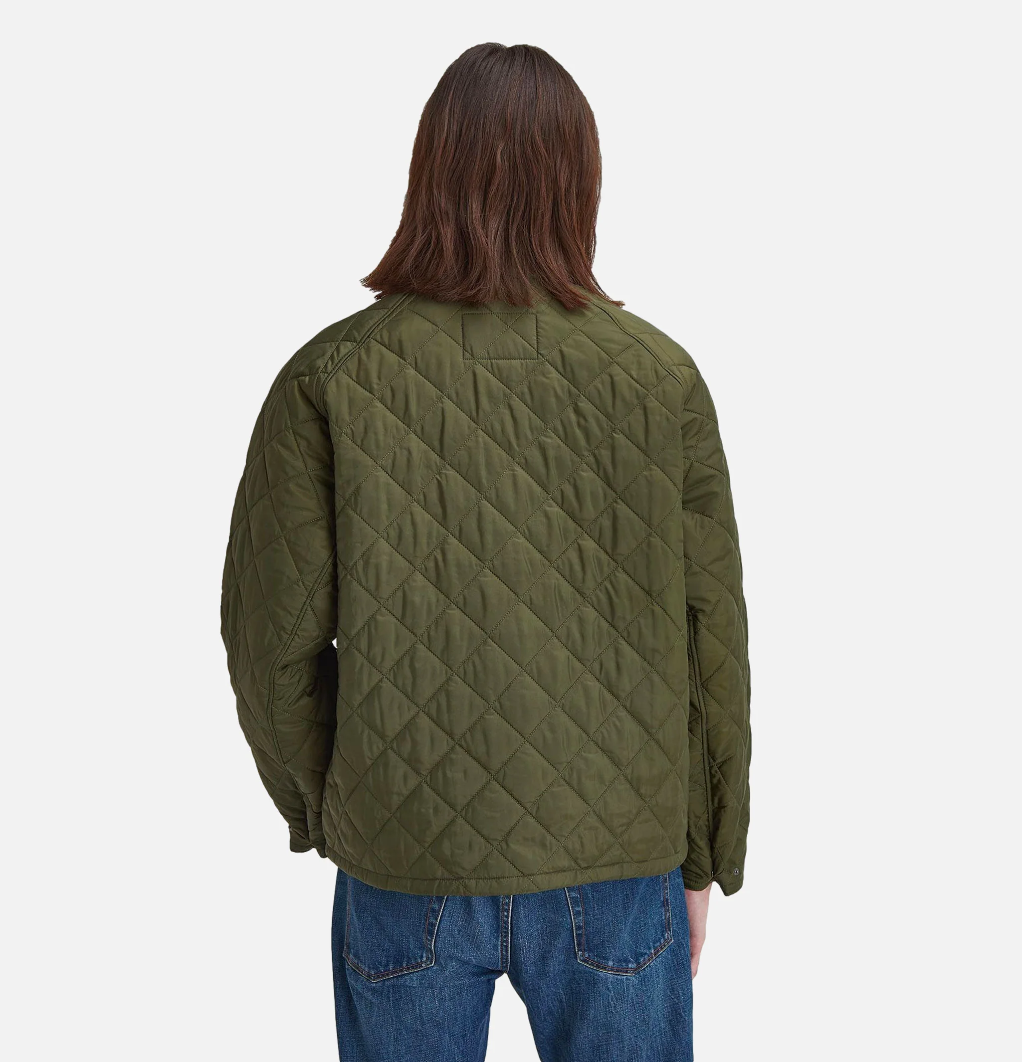 Barbour Transport Quilted Jacket Olive