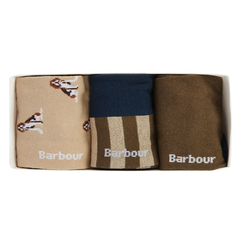 Barbour Beagle Dog Sock Set