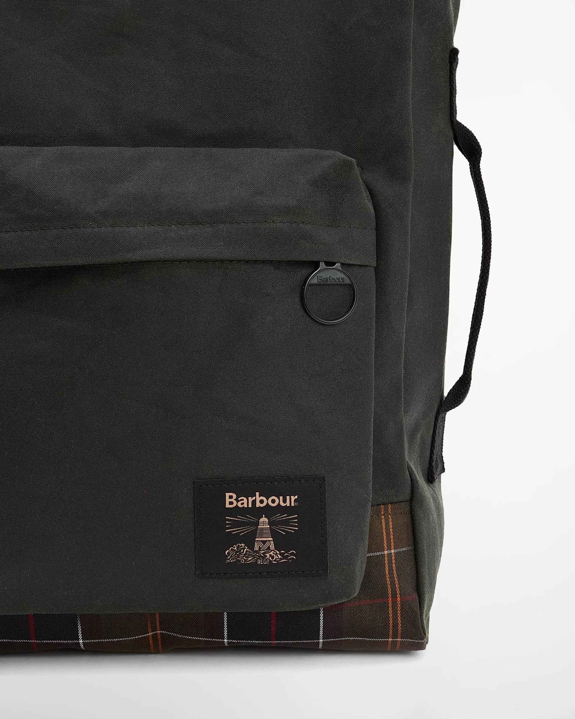 Barbour Field Wax Backpack Sage/Classic