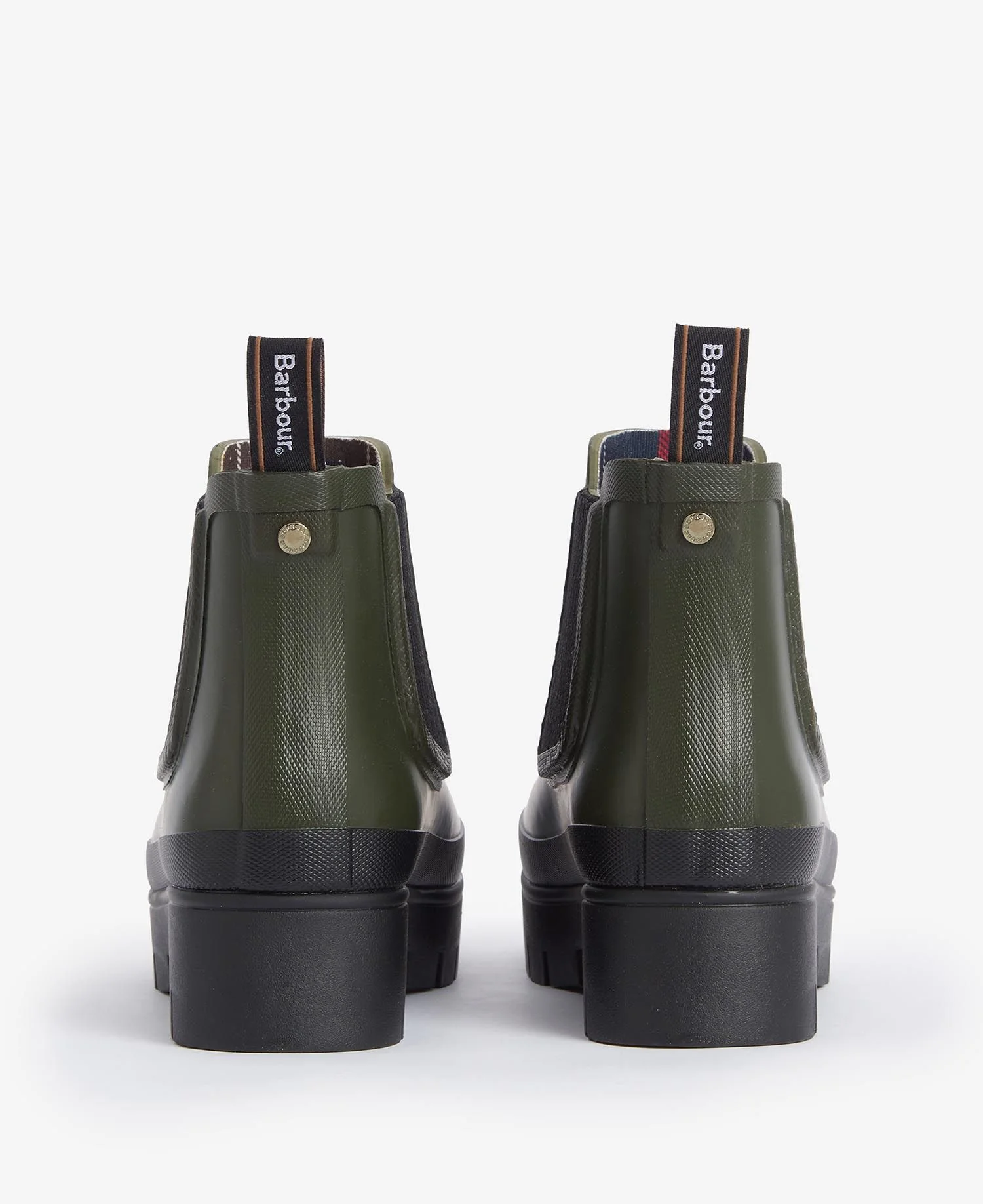Barbour Halton Chelsea Welly Olive/Black